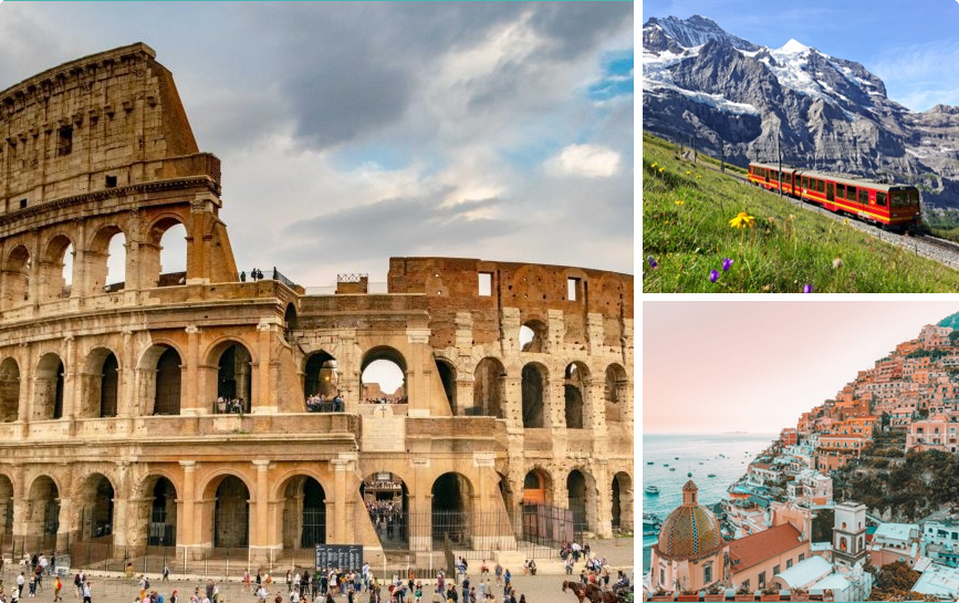 Switzerland Italy 7N-8D Package